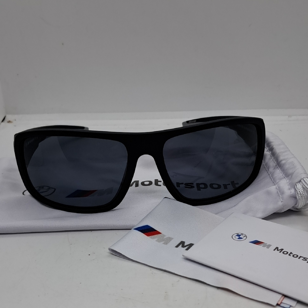 NWT BMW Motorsport Black Sunglasses